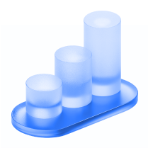 Career Growth Gradient Glass Icon CoinSWS | BRIX Template
